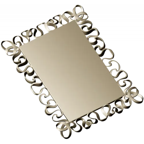 Ribbon Lace Frame - STL 3D model for CNC milling
