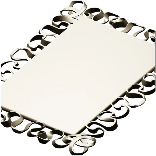 Ribbon Lace Frame - STL 3D model for CNC milling
