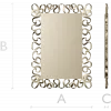 Ribbon Lace Frame - STL 3D model for CNC milling