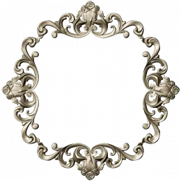 Rococo Rose Frame