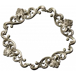 Rococo Rose Frame