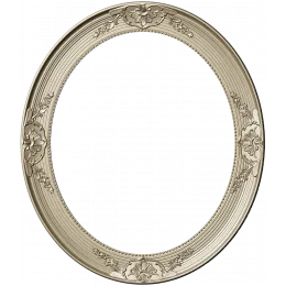 Fleuron Oval Frame