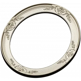 Fleuron Oval Frame