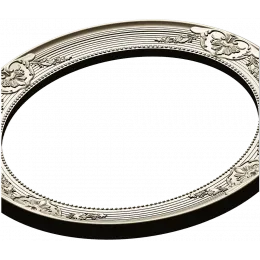 Fleuron Oval Frame