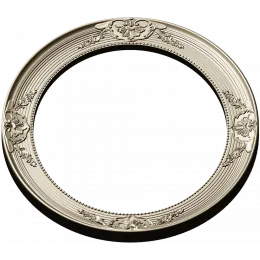 Fleuron Oval Frame