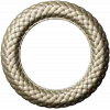 Braided Ring Frame - STL 3D model for CNC milling