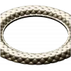 Braided Ring Frame - STL 3D model for CNC milling