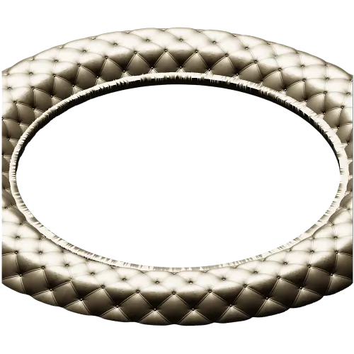 Braided Ring Frame - STL 3D model for CNC milling