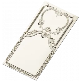 Rococo Heart Cartouche Panel