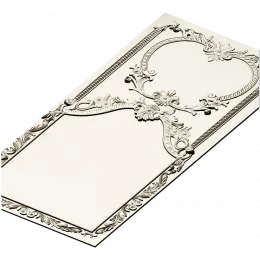 Rococo Heart Cartouche Panel