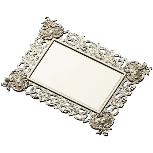 Ornate Interlace Frame STL for CNC Milling