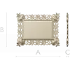 Ornate Interlace Frame STL for CNC Milling