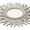 Sunburst Rosette STL for CNC