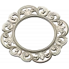 Ornate Rococo Round-in-Square Frame STL for CNC
