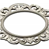 Ornate Rococo Round-in-Square Frame STL for CNC