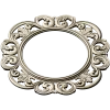 Ornate Rococo Round-in-Square Frame STL for CNC