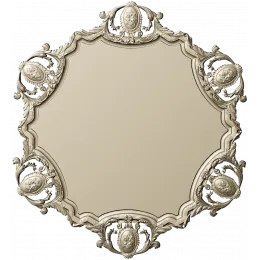 Rococo Medallion Frame
