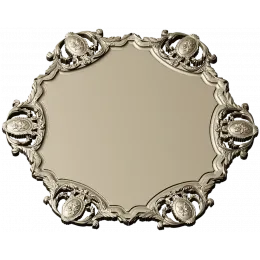 Rococo Medallion Frame