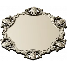 Rococo Medallion Frame