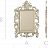 Baroque Acanthus Frame STL for CNC