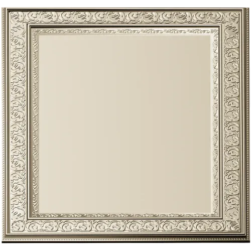 Ornate Rectangular Frame - STL 3D model for CNC milling