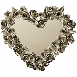 Golden Rose Heart