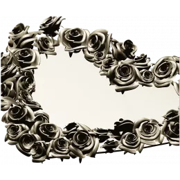 Golden Rose Heart