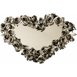 Golden Rose Heart