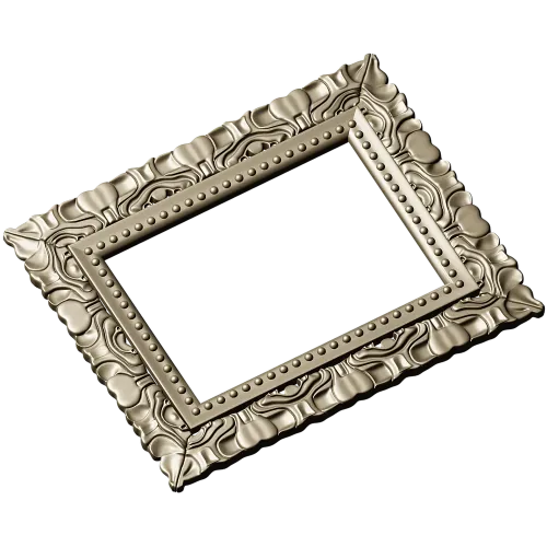 Багет Лючия - 3D модель рамки для ЧПУ (STL)