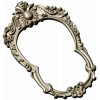 Ornate Oval Frame STL for CNC