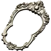 Ornate Oval Frame STL for CNC