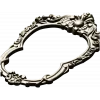 Ornate Oval Frame STL for CNC