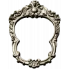 Ornate Oval Frame STL for CNC