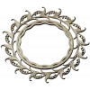Ornamental Acanthus Round Frame - STL 3D Model for CNC