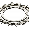Ornamental Acanthus Round Frame - STL 3D Model for CNC