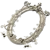 Ornate Oval Vine Frame STL 3D Model for CNC