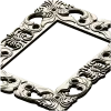 Rococo Filigree Frame - STL 3D model for CNC milling