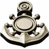 Nautical Anchor & Helm STL 3D Model for CNC