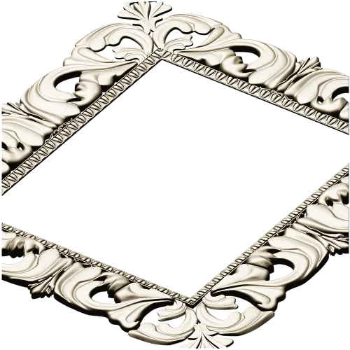 Baroque Acanthus Frame - STL 3D model for CNC carving
