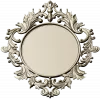 Ornamental Acanthus Oval Frame - STL 3D model for CNC