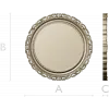 Ornate Round Frame STL - 3D Model for CNC Router
