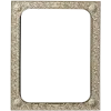 Baroque Floral Rectangular Frame STL for CNC
