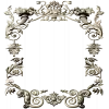 Rococo Floral Frame STL for CNC