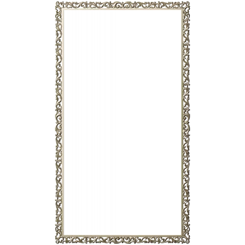 Ornate Baroque Rectangular Frame STL for CNC