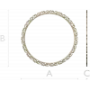 Ornate Round Scroll Frame - STL 3D Model for CNC