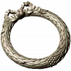 Laurel Wreath Frame - 3D STL model for CNC milling