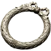 Laurel Wreath Frame - 3D STL model for CNC milling