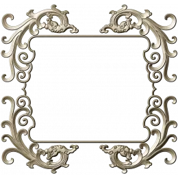 Rocaille Square Frame