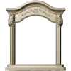 Baroque Arched Frame STL - 3D model for CNC router