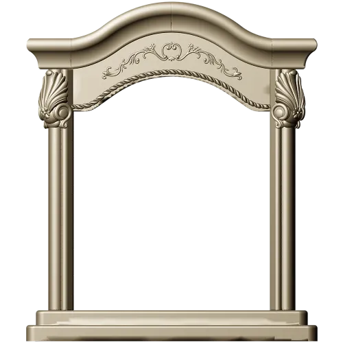 Baroque Arched Frame STL - 3D model for CNC router